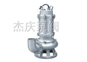 WQP不銹鋼無(wú)堵塞排污泵